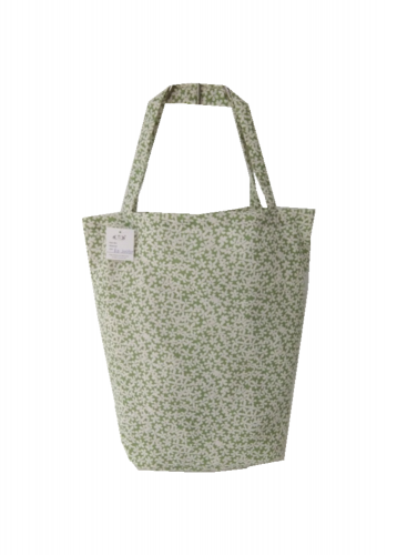 Floral printing Promotional natural cotton carry tote shoulder shopping bag