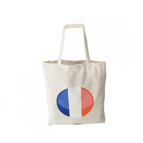 Eco Promotional Custom Logo Shopper Reusable cotton shopper bag