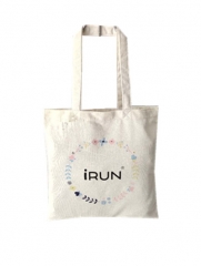 plain canvas tote bag cotton promotion custom print logo