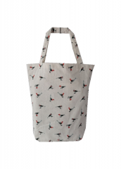 CUTE Print Promotional natural cotton carry tote shoulder shopping bag