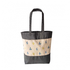 2021 New Flowers Reusable Shopping totebag