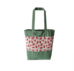 2021 New Flowers Reusable Shopping totebag