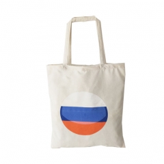 Promotional Long HandlTote Shopping Shopper Recycle Sling Bag Cotton Bag