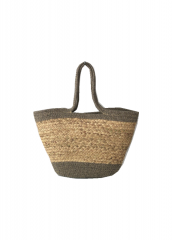 ins wind summer vacation Portable Cotton rope weaving straw bag woven bag large capacity beach bag