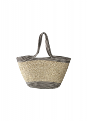 ins wind summer vacation Portable Cotton rope weaving straw bag woven bag large capacity beach bag