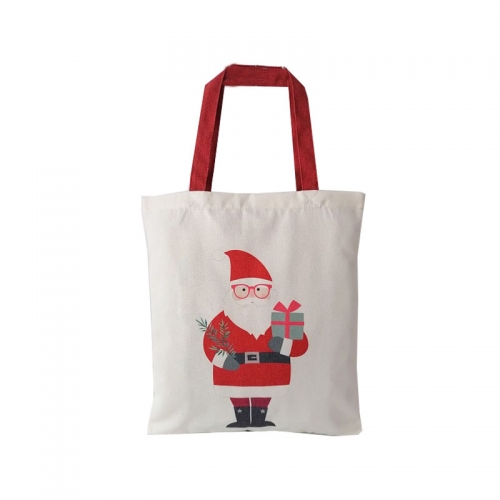 2021 Christmas Bag Santa Sack Canvas Bag for Gifts Santa Sack with shopper bag