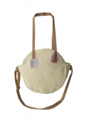 trendy fashion popular beach bag vintage straw shoulder bag with Adjustable shoulder straps