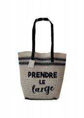 New Style Eco Friendly straw Embroidery Large Capacity Summer Beach Bag With high quality PU handle