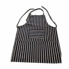 Kitchen fashion spun cotton restaurant cooking apron with logo