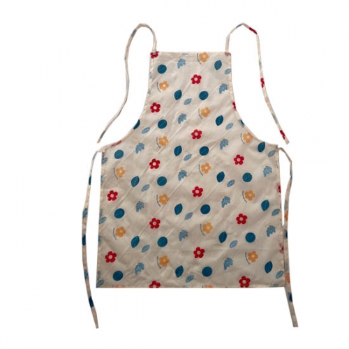 Custom design logo printed cotton cooking kitchen apron