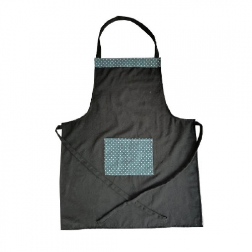 Wholesale Customised Large Capacity Pocket Outdoor Barbecue Apron Family BBQ Apron