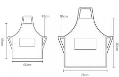 100% cotton canvas aprons adults apron for promotional gifts