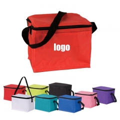 Custom logo insulated food non woven lunch cooler bag