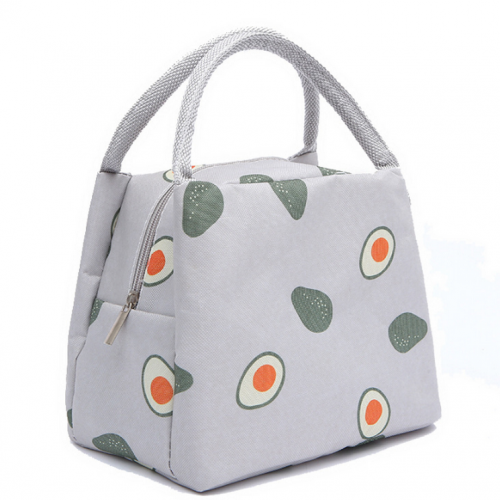 Polyester Insulated Lunch Bag for Women Lunchbox Tote Food Cooler Box