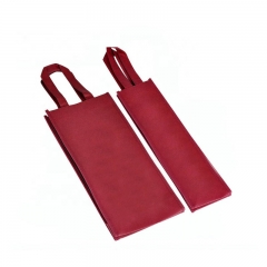 Custom Bottle Non Woven Wine Bag For Packing non-woven material wine bag