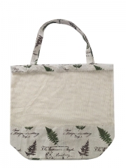 mesh bag combined cotton Promotional natural cotton carry tote shoulder shopping bag