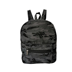 Custom fashionable multifunctional simple durable cotton canvas backpack