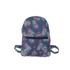 Best Polyester Waterproof animal Custom Backpacks Printed LOGO Cute Girl Lady School Kid Flamingo Backpack