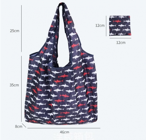 Reusable Shopping Bags Washable Sundries Bags Foldable Women's Shoulder Bags Travel Bags Durable