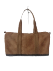 Fashion Tote Bag Gym shoulder bag made of feather.