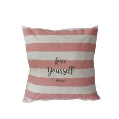 Modern Home Wholesale Modern Home Cover Square Cushion Customized Size And Printing Strap Pillow Cover