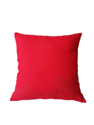 Wholesale Modern Home Cover Square Cushion Red Color Customized Size With Good Quality