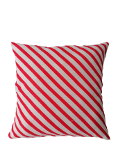 Customized size red strap pillow soft cover wholesale cushion with unique style