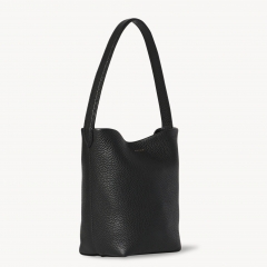 2022 early spring new small leather leather tote bag