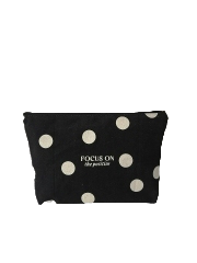 New Look Custom spot Cotton Bags Wholesale Portable Print Logo Cotton Canvas Small custom zip make up cotton pouch bag/Cosmetic Bag Makeup Bag With lining change purse