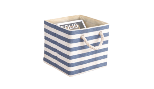 Wholesale Cotton Rope Cheap Folded Paper Straw Storage Box