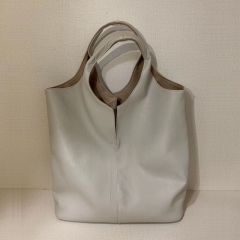 one shoulder tote handbaglarge capacity shoulder Shopping bag Mummy tote Bag double sides leather mini