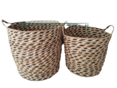 Durable Storage Basket High Quality Man-made Natural Color Wholesale