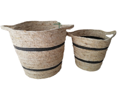 Durable Storage Basket High Quality Man-made Natural Color Wholesale