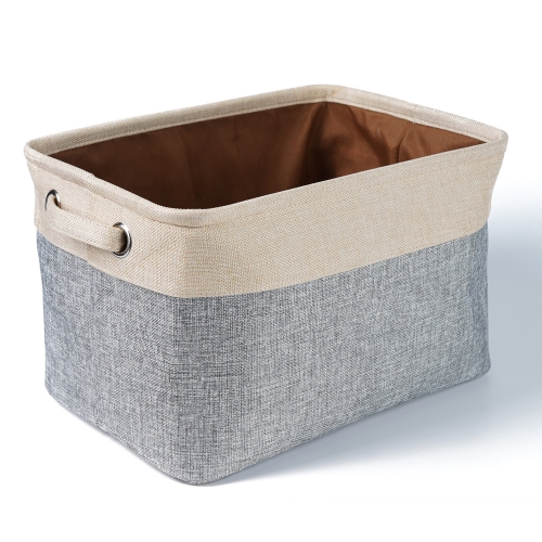 Digital print Square Laundry Basket with Durable Handle