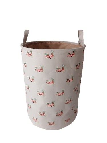 Wholesale High Quality Waterproof Round Laundry Basket with Durable Handle Laundry Box