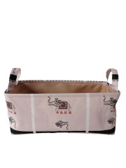 Customized High Quality Low Price Long Shape Customized Logo Storage Box Storage Basket