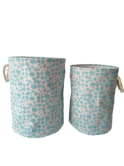 Wholesale High Quality Waterproof Round Laundry Basket with Durable Handle Laundry Box