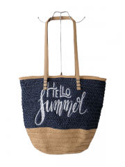 Straw Summer Beach Bag