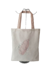 Promotional plain canvas bag with cheap price Shoulder shopper bag