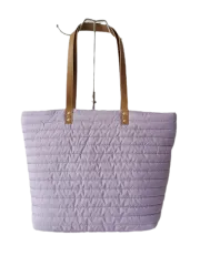 Popular Fashion Lady Large Capacity Durable PU Handle Beach Tote bags