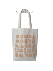 Cotton Reusable shopper bag and promotion bag for school bag