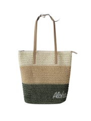 women popular beach bag vintage straw shoulder bag