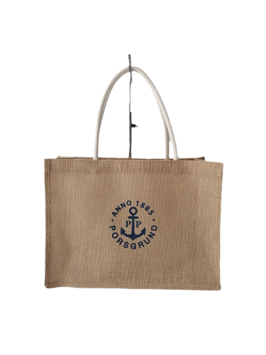 Nice Design Jute Large Bags, with Laminated coted , Waterproof Customized Logo durable Large Capacity Bags