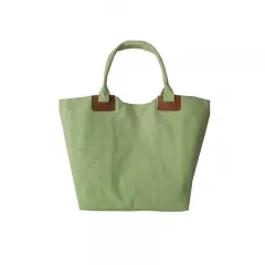 Colorful design canvas large tote bags with soft lining, shopping tote bags