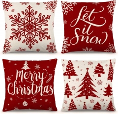 Christmas Decorations Throw Pillow Covers