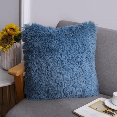 Soft Faux Fur Plush Decorative Throw Pillow Covers Cute Cushion