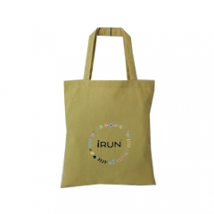 Promotional plain canvas bag with cheap price Shoulder shopper bag