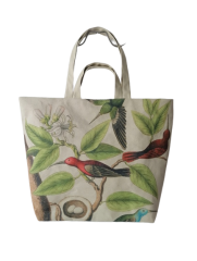 Eco-friendly durable cotton canvas shopper tote bag