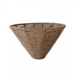 Pure Tiancheng Pure handmade IKEA straw woven non-rattan woven bamboo woven garbage basket waste basket debris basket storage basket