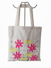 Promotional Personalized Blank Plain Cotton Canvas Bags Reusable Shopping Cotton Tote Bags With Custom Printed Logo